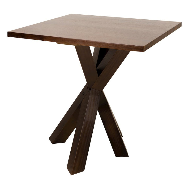 Ridgefield End Table with 1" Thick Solid Walnut Wood Top