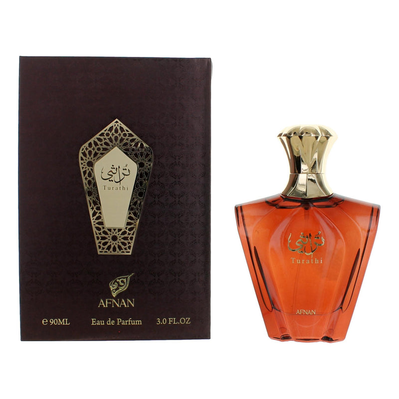 Turathi Brown by Afnan, 3 oz EDP Spray for Men