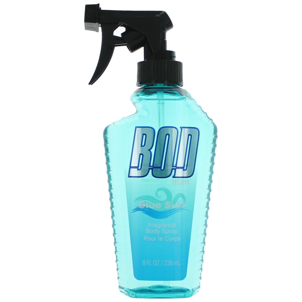 Bod Man Blue Surf by Parfums De Coeur, 8oz Frgrance Body Spray men