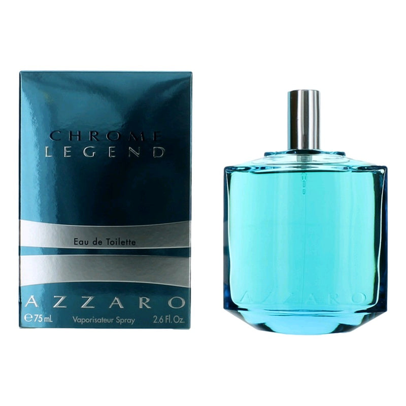 Chrome Legend by Azzaro, 2.6 oz EDT Spray for Men