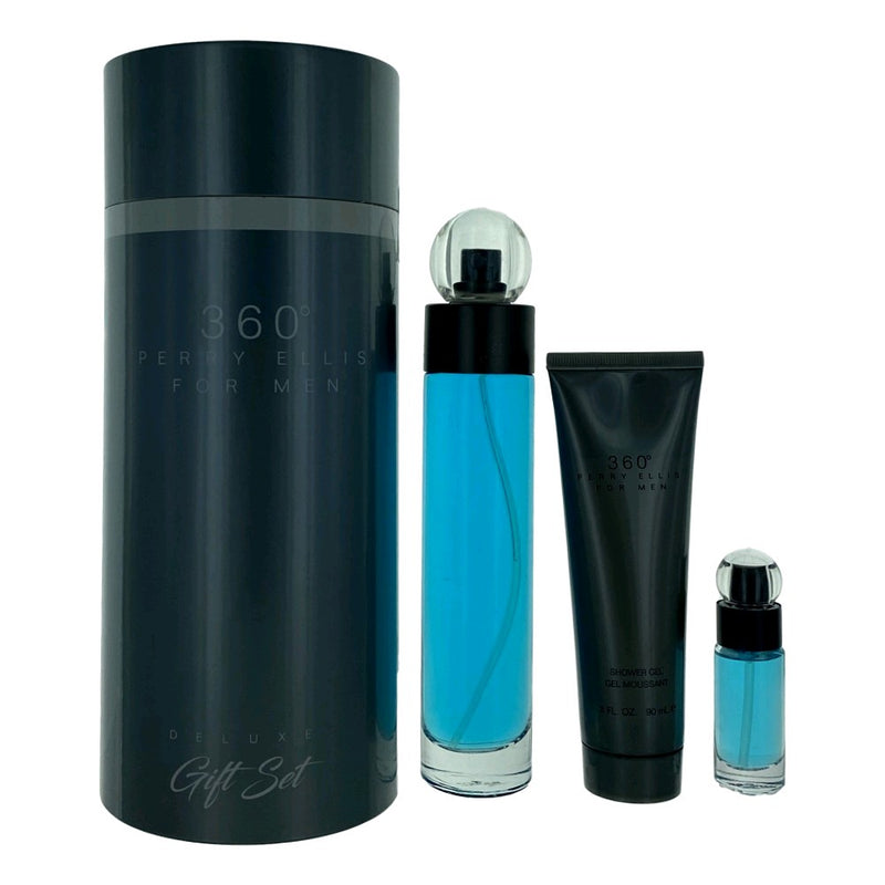 Perry Ellis 360' by Perry Ellis, 3 Piece Gift Set for Men