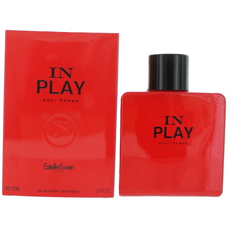 In Play by Estelle Ewen, 3.4 oz EDT Spray for Men