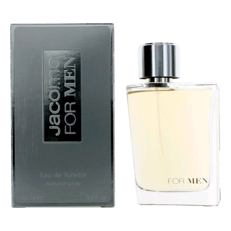 Jacomo For Men by Jacomo, 3.4 oz EDT Spray for Men