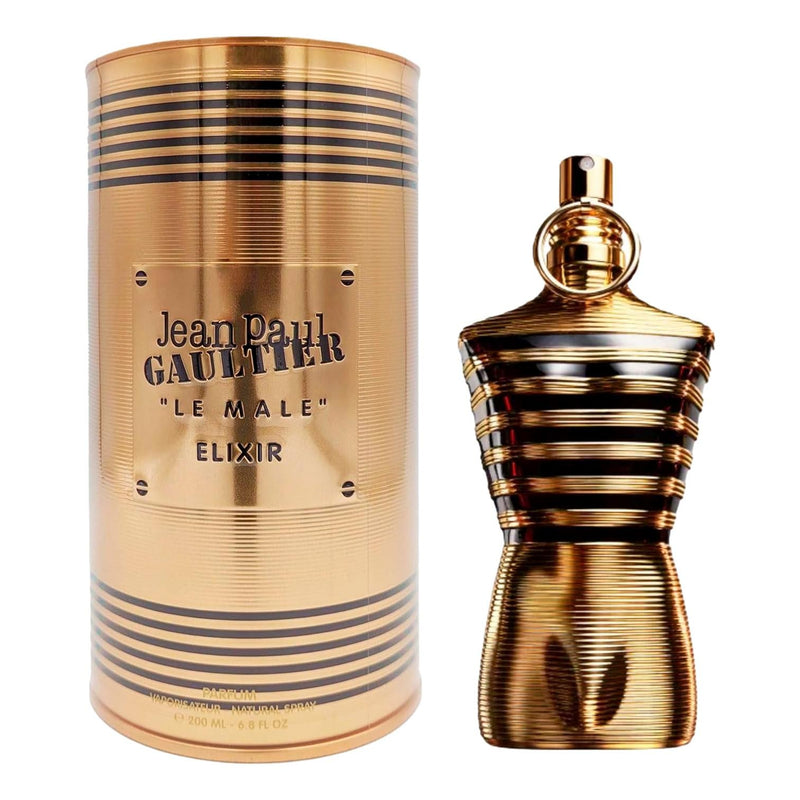 Jean Paul Gaultier Le Male Elixir by JPG, 6.8 oz Parfum Spray for Men