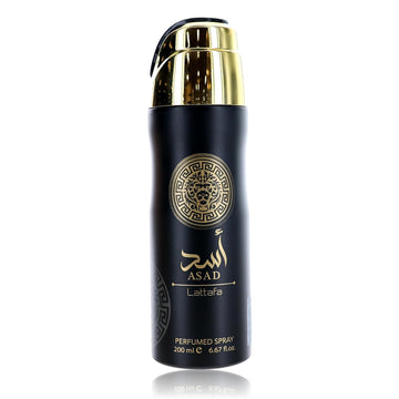 Asad by Lattafa, 6.7 oz Perfumed Deodorant Spray for Men