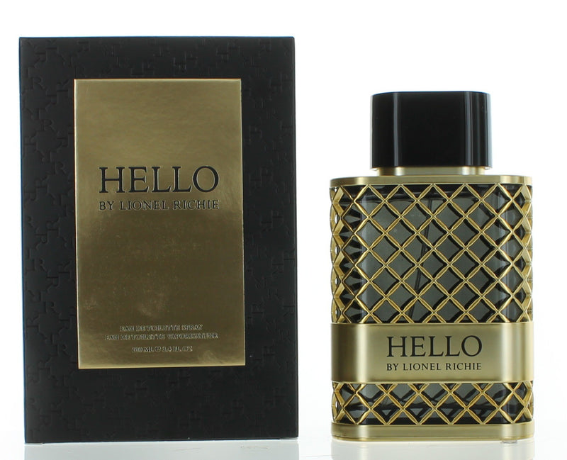 Hello by Lionel Richie, 3.4 oz EDT Spray for Men