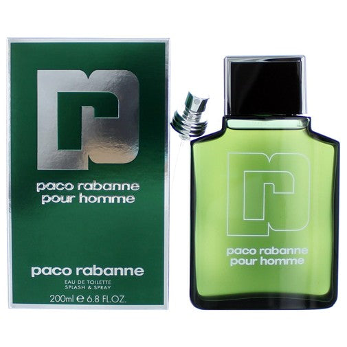 Paco Rabanne Pour Homme by Paco Rabanne, 6.7oz EDT Splash or Spray men