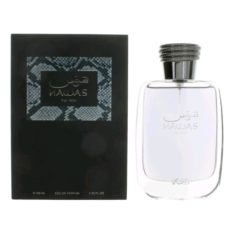 Hawas by Rasasi, 3.3 oz EDP Spray for Men