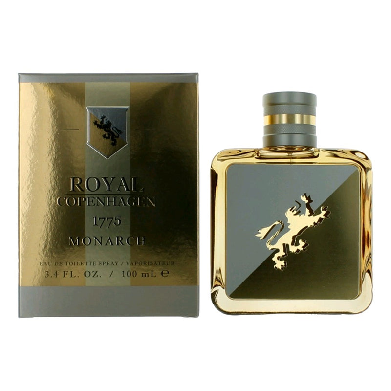 Royal Copenhagen 1775 Monarch by Royal Copenhagen, 3.4oz EDT Spray men