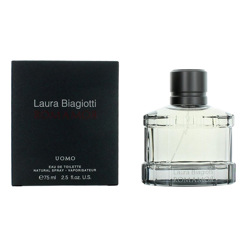 Romamor by Laura Biagiotti, 2.5 oz EDT for Men