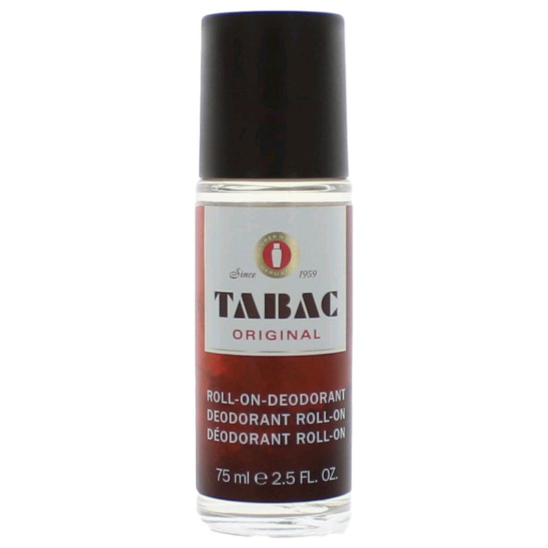 Tabac by Maurer & Wirtz, 2.5 oz Roll-On-Deodorant for Men