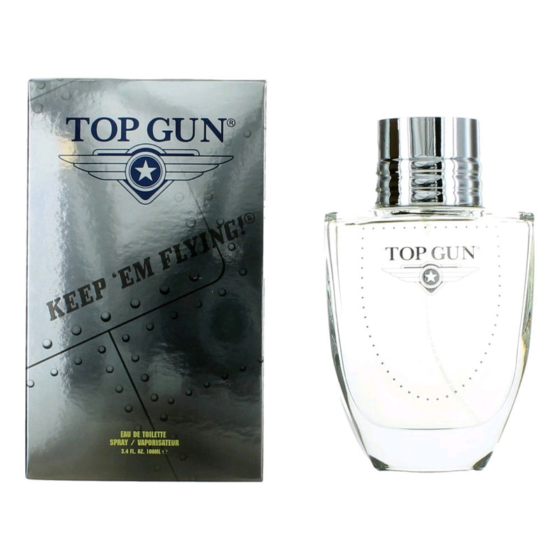 Top Gun Rivet by Top Gun, 3.4 oz EDT Spray for Men