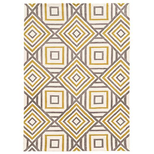 Geo Ranlyn Ivory & Grey 5x7, Rug