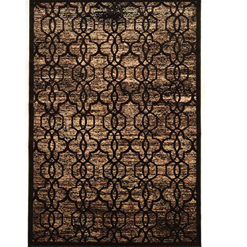 Platinum IronGate Brown & Beige 8x11, Rug