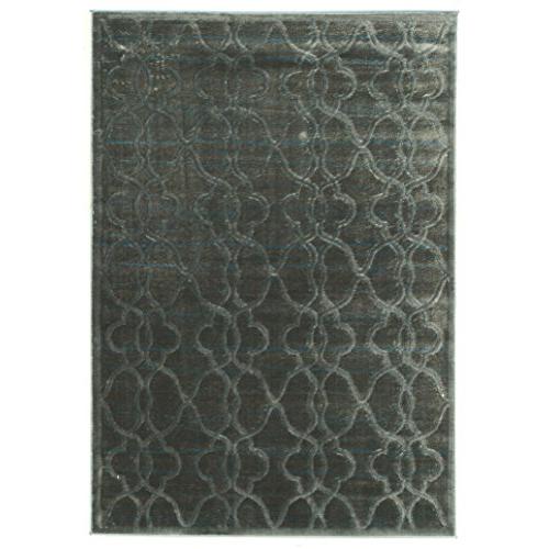 Platinum RawIron Blue & Black 5x7.6, Rug