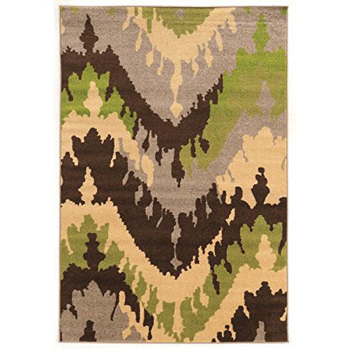 Claremont Aztec Brown/Green 5'x7' Rug