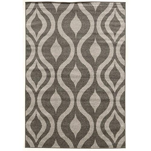 Claremont Drops Grey 8x10, Rug