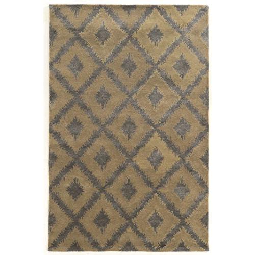 Aspire Wool Kilim Grey 8x11, Rug