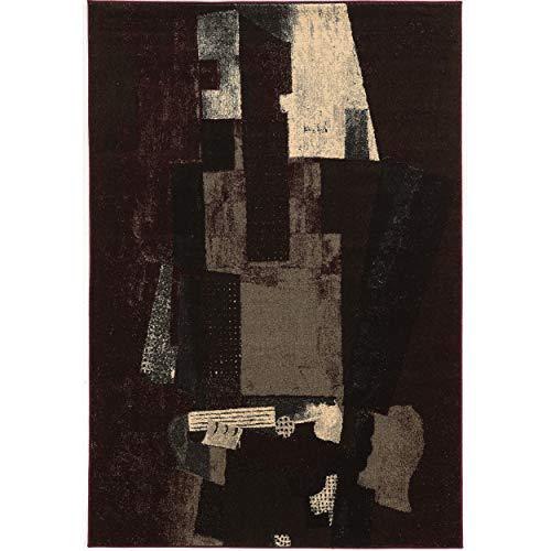 Masters Museum Black & Burgundy 5x7.6, Rug