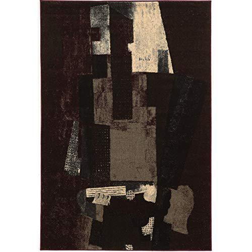 Masters Museum Black & Burgundy 8x10.3, Rug