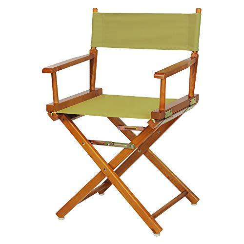 18  Director's Chair Honey Oak Frame-Olive Canvas