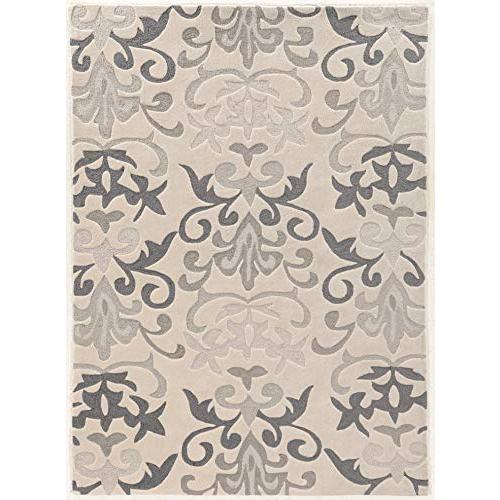 Trio Chasm Ivory & Grey 8x10, Rug