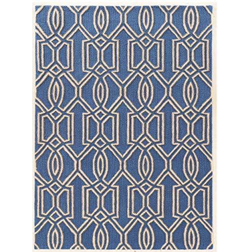 Trio Sariay Blue & Ivory 8x10, Rug