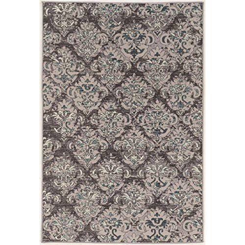 Vintage Clara Grey & Blue 8x10, Rug