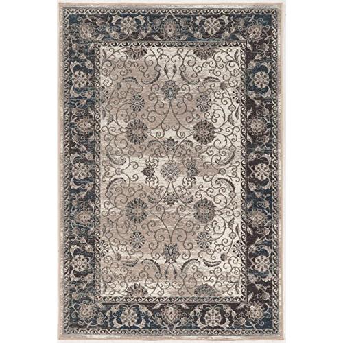 Vintage Isfahan Grey & Blue 5x7.6, Rug