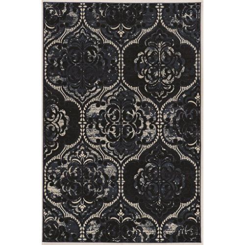 Vintage Collection  K Arthur Navy 2x10 Rug