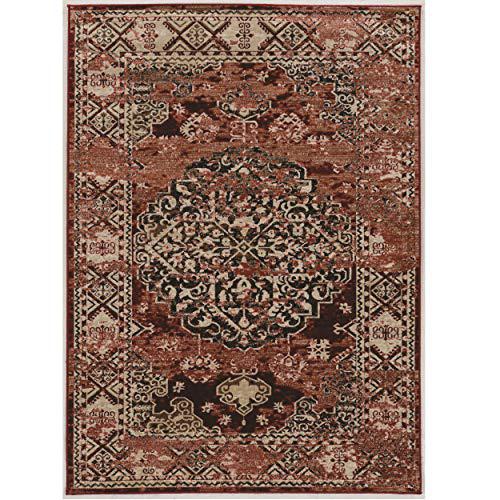 Vintage Nain Red & Beige 8x10, Rug