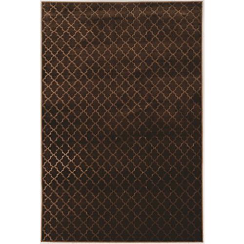 Evolution Trellis Brown 5x7'6, Rug