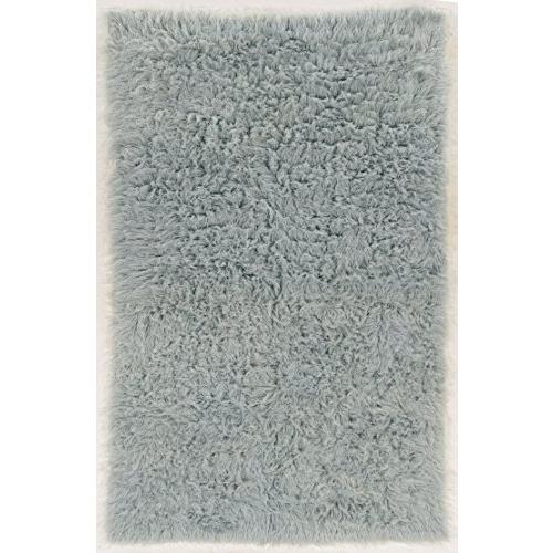 New Flokati 1400gram LightGrey 8RD, Rug