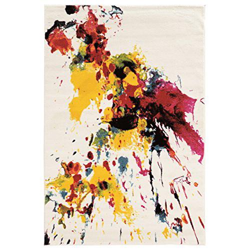 Masters ColorSplash Ivory & Multi  5x7.6, Rug