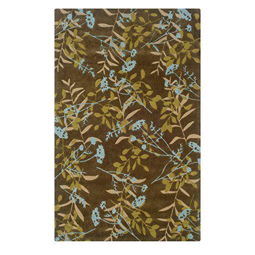 Trio Lark Chocolate & Spa Blue 8x10, Rug