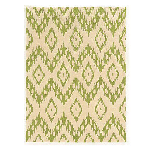 Trio Samu Green & Ivory 5x7, Rug