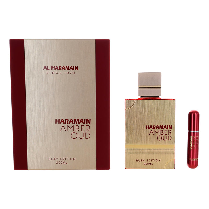 Amber Oud Ruby Edition by Al Haramain, 6.7 oz EDP Spray for Unisex