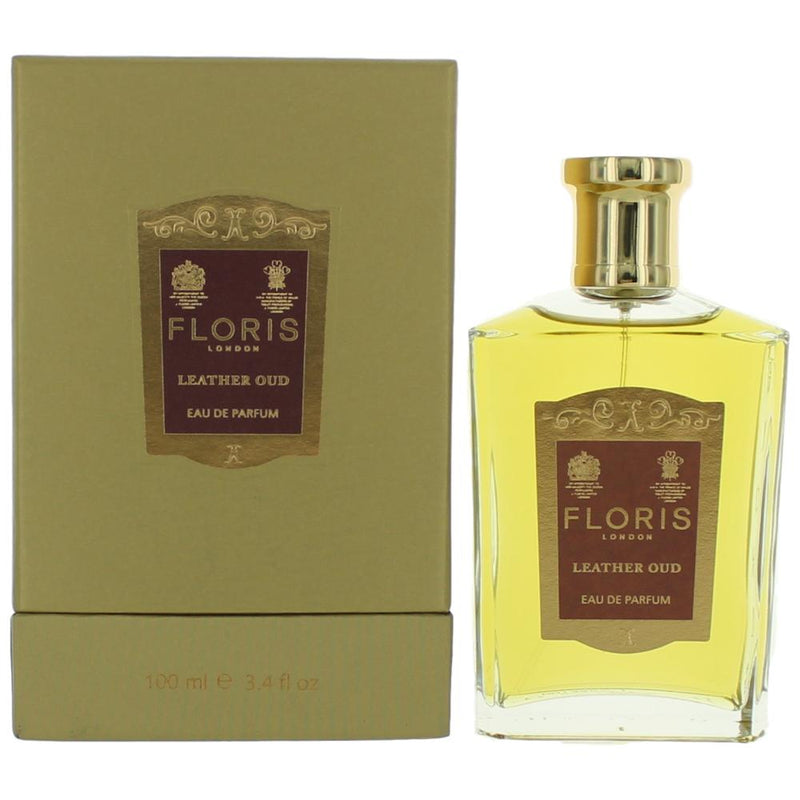 Leather Oud by Floris, 3.4 oz EDP Spray for Unisex