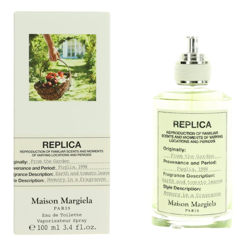 Replica From the Garden by Maison Margiela, 3.4oz EDT Spray for Unisex