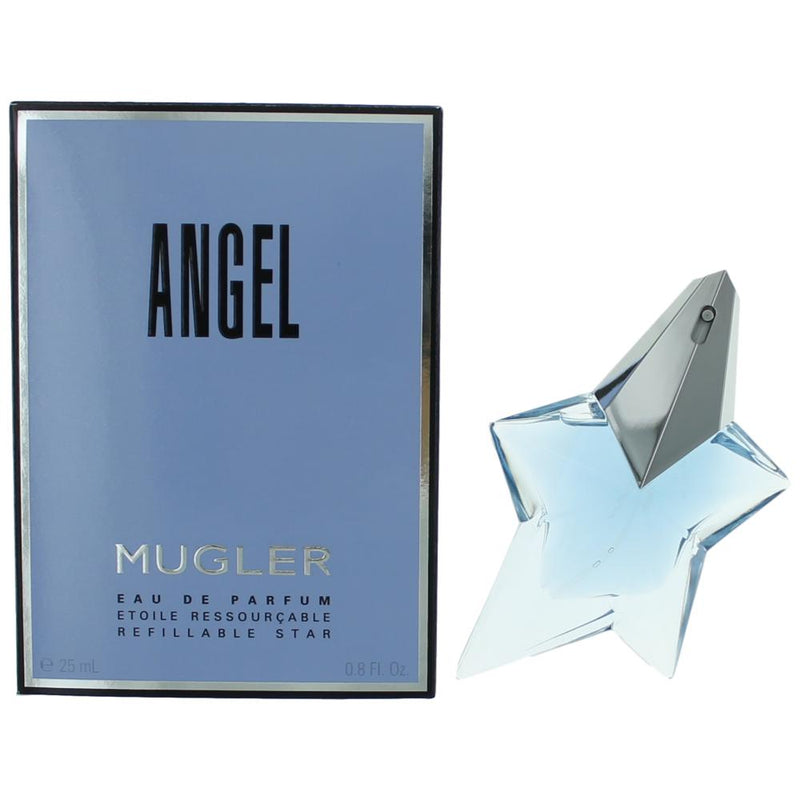 Angel by Thierry Mugler, .8 oz EDP Spray Refillable for Women