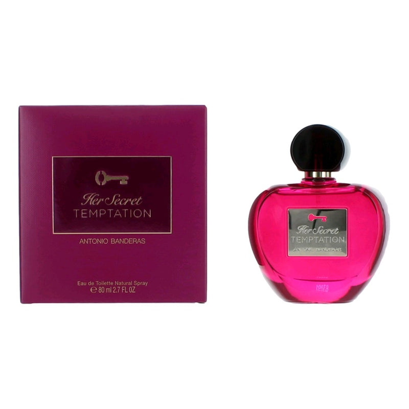 Her Secret Temptation by Antonio Banderas, 2.7 oz  EDT Spray for Women