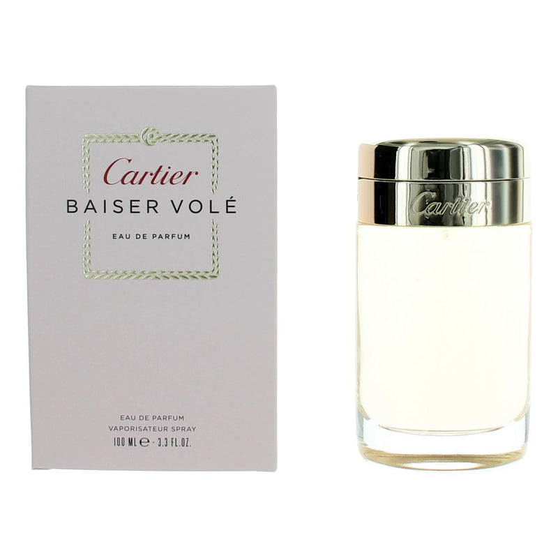 Baiser Vole by Cartier, 3.3 oz EDP Spray for Women