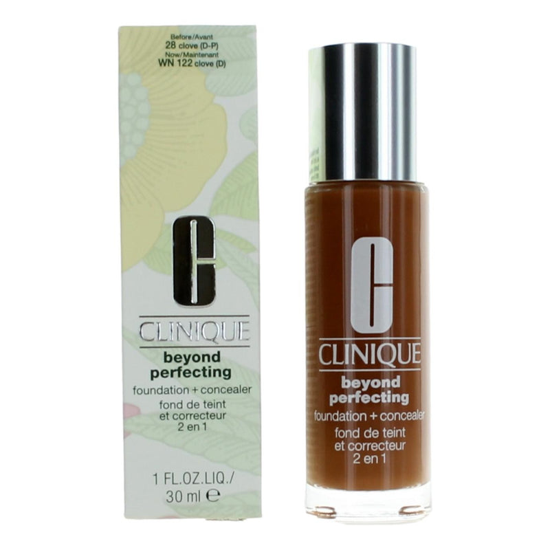 Clinique Beyond Perfecting by Clinique, 1 oz Foundation + Concealer- WN 112 Clove