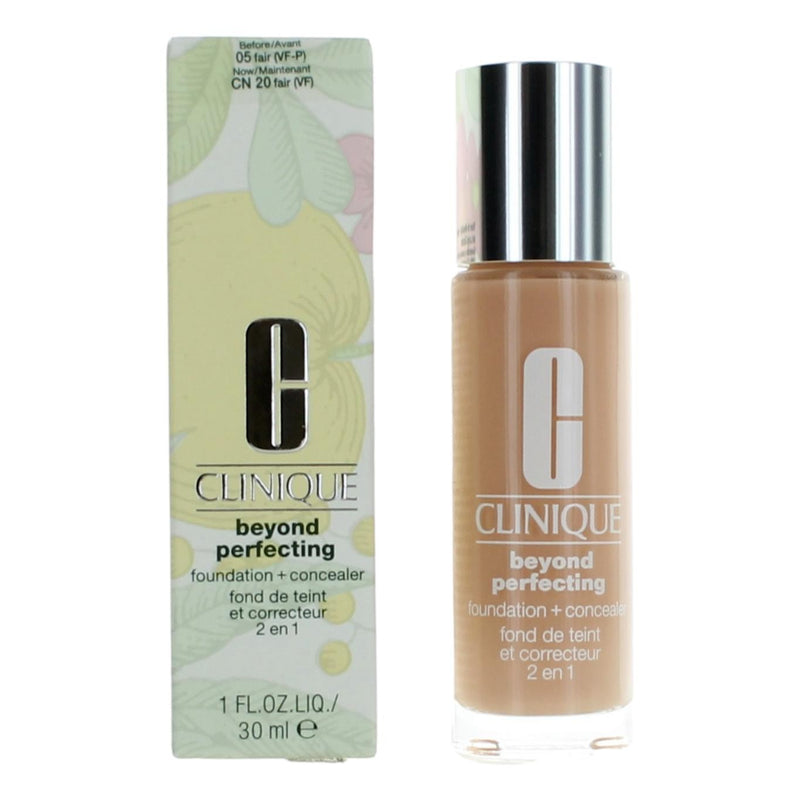 Clinique Beyond Perfecting by Clinique, 1 oz Foundation + Concealer- CN 20 Fair