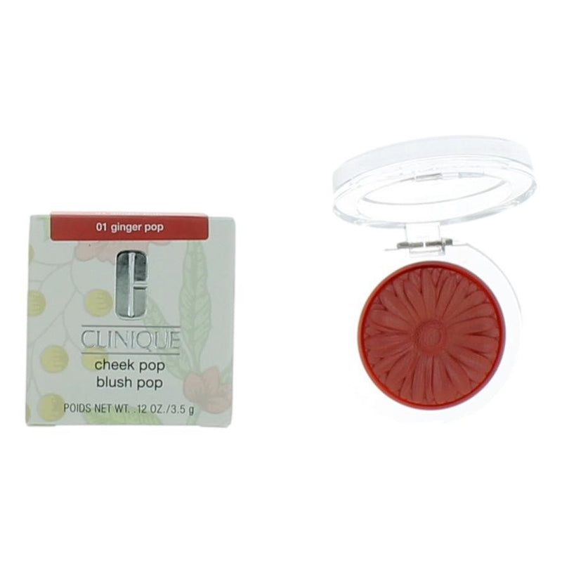 Clinique Cheek Pop by Clinique, .12 oz Blush Pop- 01 Ginger Pop