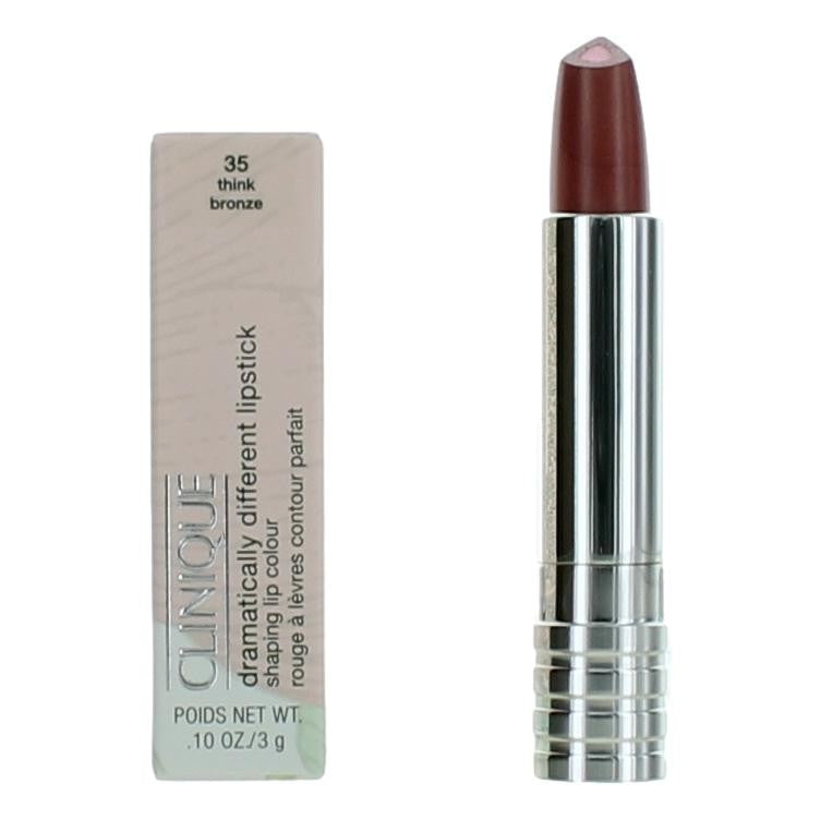 Clinique Dramatically Different Lipstick by Clinique, .1oz Shaping Lip Colour- 35 Think Bronze