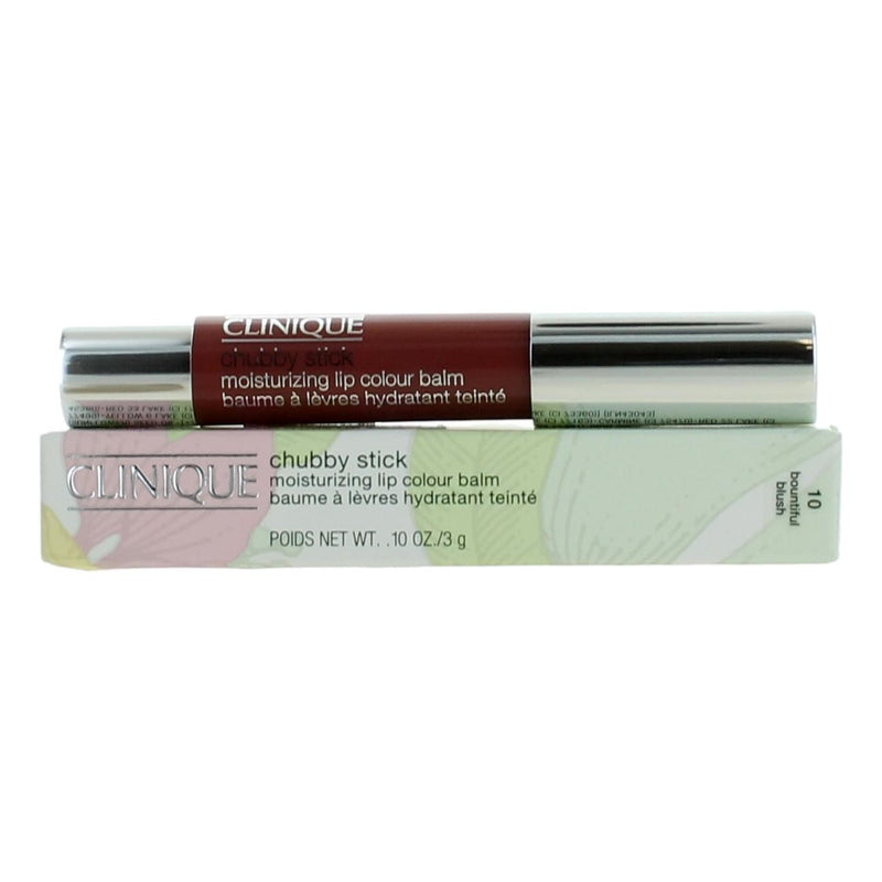 Clinique Chubby Stick by Clinique, .1 oz Moisturizing Lip Colour Balm- 10 Bountiful Blush