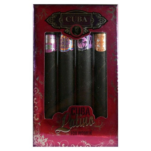 Cuba Latino by Cuba, 4 Piece Gift Set for Women