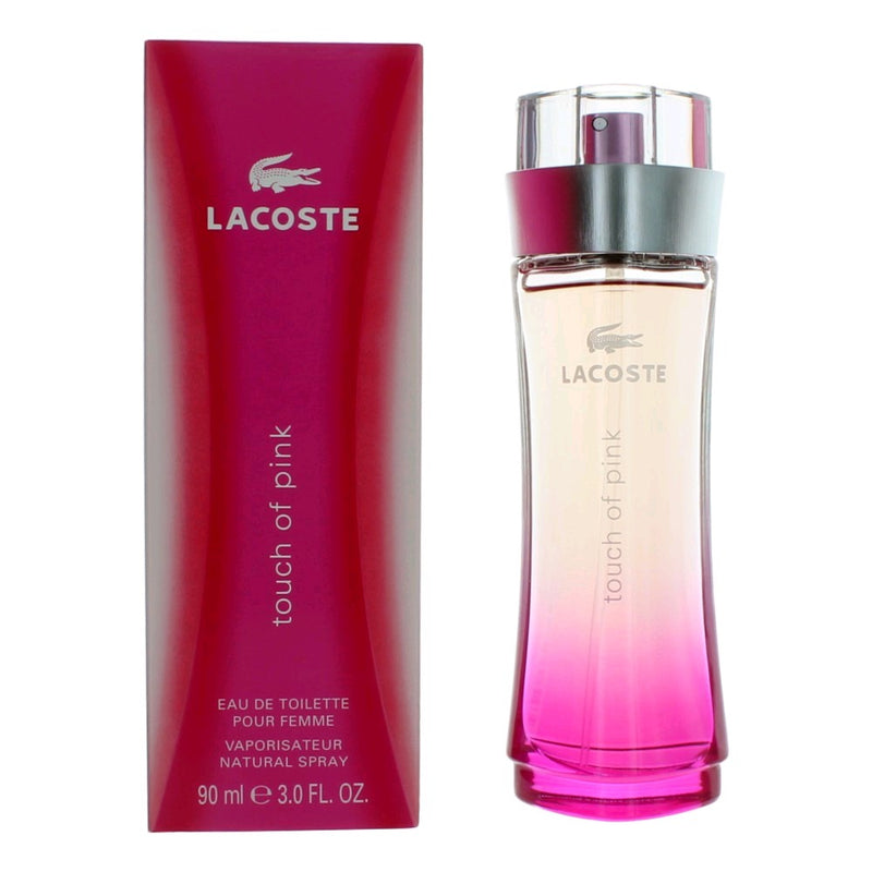 Lacoste Touch of Pink by Lacoste, 3 oz EDT Spray for Women