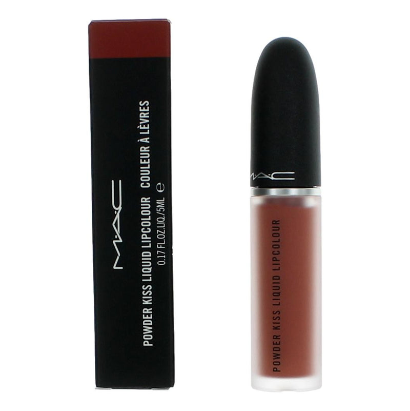 MAC Powder Kiss Liquid Lipcolor by MAC, .17 oz Lipstick- 989 Mull It Over